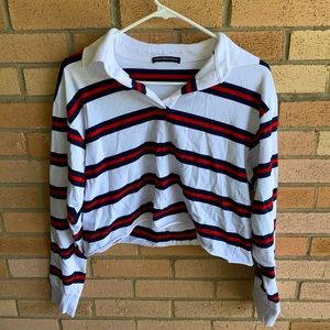 Brandy Melville long sleeve crop top